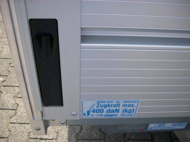 Aluminium Hochlader mit klappbaren Aluminium-Seitenwänden