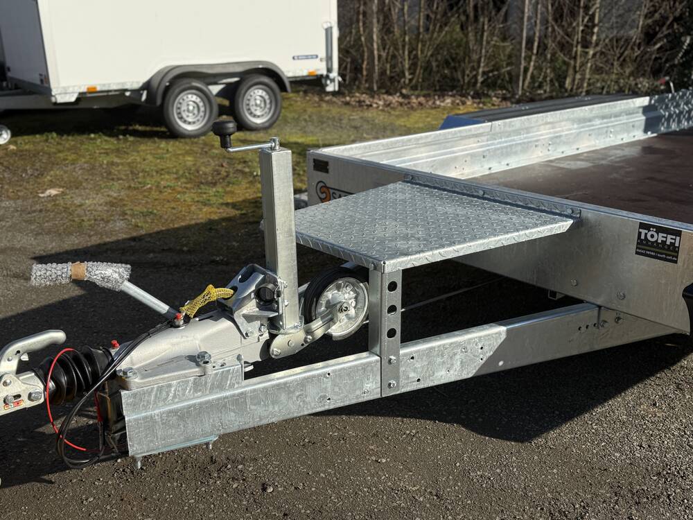 Magnum S MG 400 182 3500 3 - 4 Meter Baumaschinenanhänger Tridem