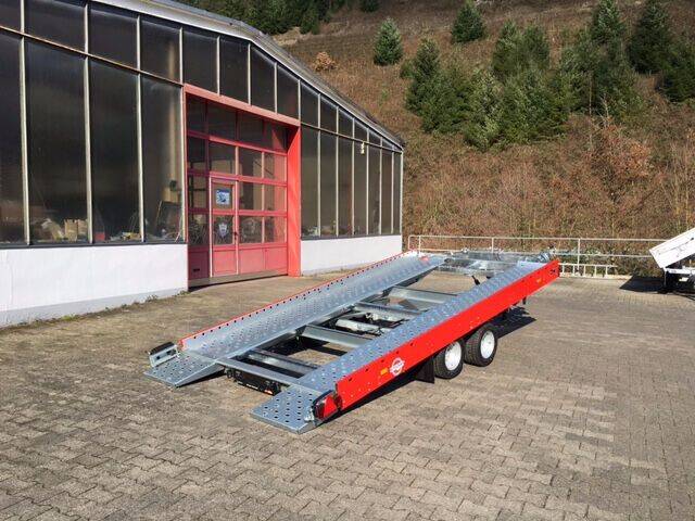 Kippbarer Fahrzeugtransporter Stema