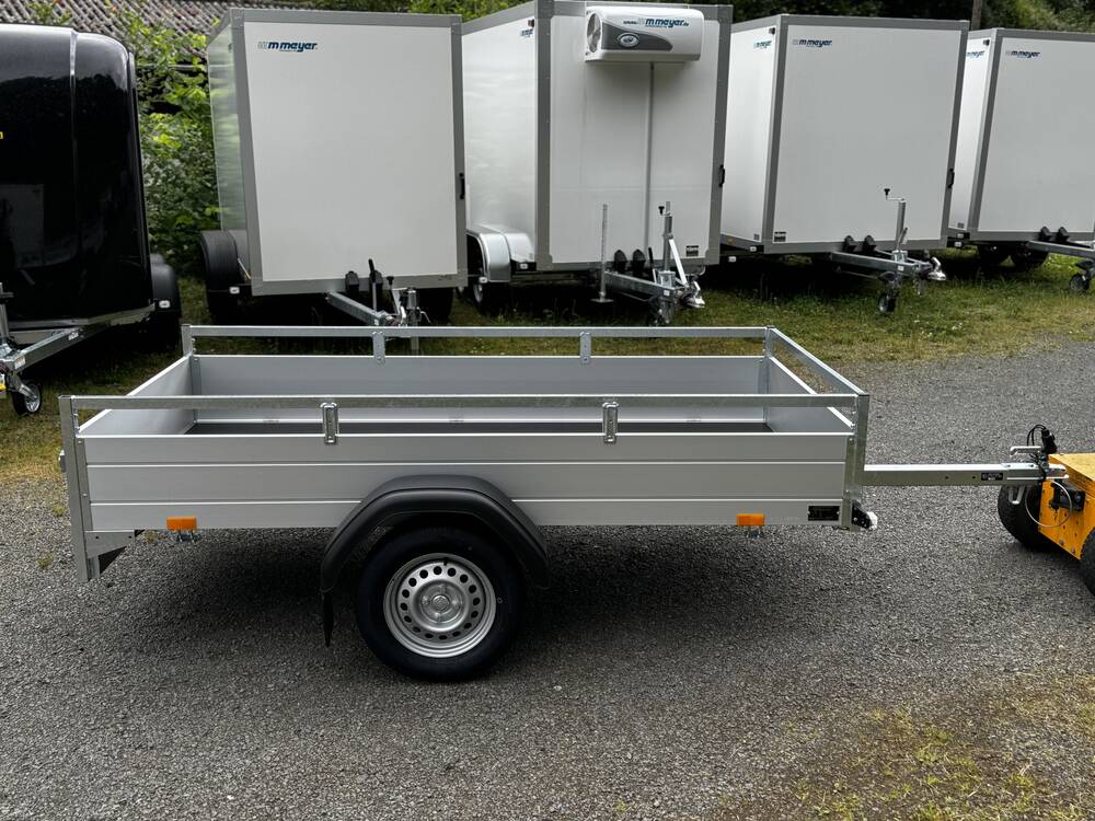 McAlu Pro DV 75 - robuster Aluminium Kastenanhänger
