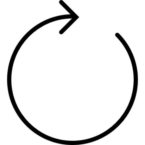 Circular refreshment arrow 20666