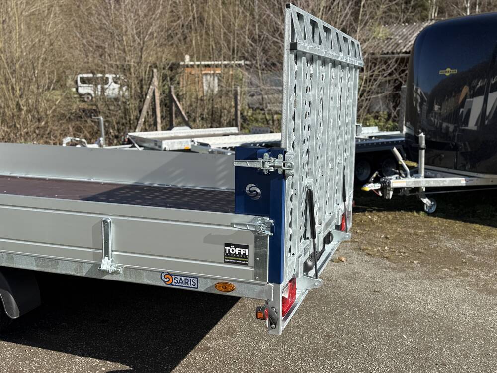 TP 507 210 3500 3 Tridem mit Heckrampe kippbar und Aluwänden