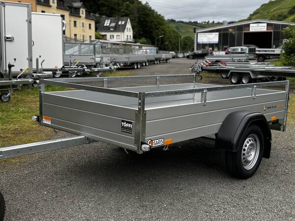 McAlu Pro DV 75 - robuster Aluminium Kastenanhänger