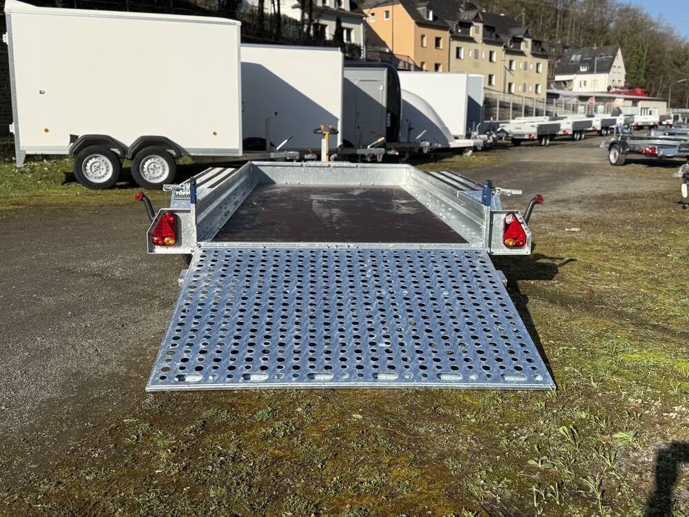 Magnum S MG 400 182 3500 3 - 4 Meter Baumaschinenanhänger Tridem