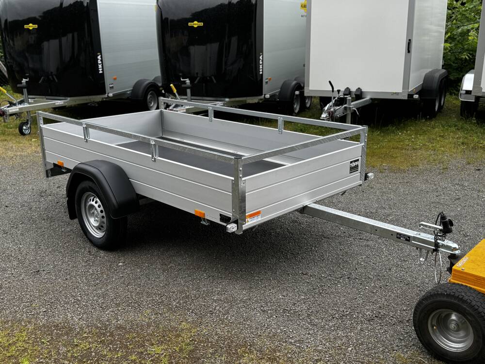 McAlu Pro DV 75 - robuster Aluminium Kastenanhänger